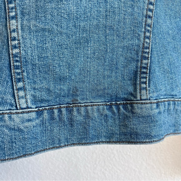 J Brand Bowie Two Tone Jean Jacket - Picture 9 of 14